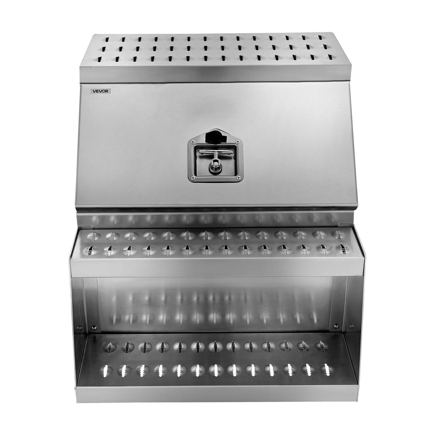 Semi-Truck Step Tool Box, 610 x 695 x 645 mm Heavy Duty Aluminum Toolbox Side Mount, Waterproof Side Storage V952-BTGJXBTGJX3TF391R001V0