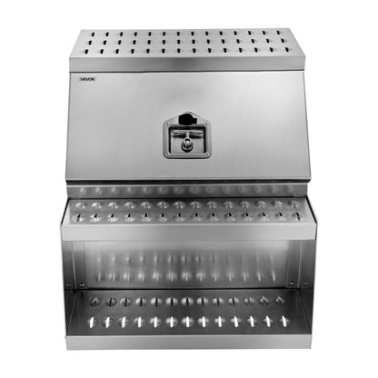Semi-Truck Step Tool Box, 610 x 695 x 645 mm Heavy Duty Aluminum Toolbox Side Mount, Waterproof Side Storage V952-BTGJXBTGJX3TF391R001V0