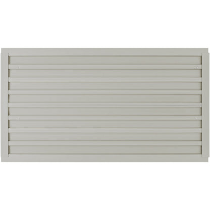 Slatwall Panels, 121.9 x 30.48 cm Gray Garage Wall Panels (Set of 2 Panels), Heavy Duty Garage Wall Organizer V952-BTQBPVCF8SQFMTCK0V0