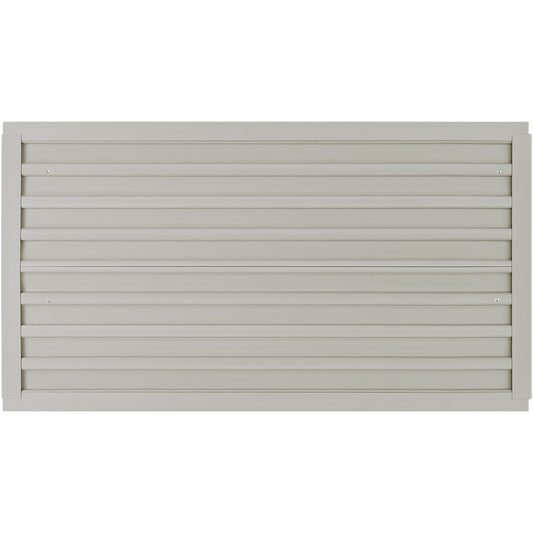 Slatwall Panels, 121.9 x 30.48 cm Gray Garage Wall Panels (Set of 2 Panels), Heavy Duty Garage Wall Organizer V952-BTQBPVCF8SQFMTCK0V0
