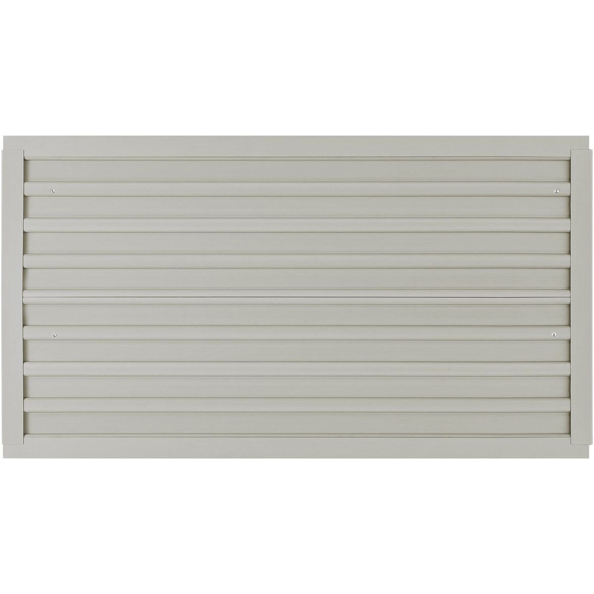 Slatwall Panels, 121.9 x 30.48 cm Gray Garage Wall Panels (Set of 2 Panels), Heavy Duty Garage Wall Organizer V952-BTQBPVCF8SQFMTCK0V0