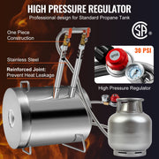 12KG Propane Smelting Furnace Kit Melting Furnace Double Burners 2700 degrees F V952-BWRJLGMA12KG2W54OV0