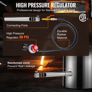 6KG Propane Melting Furnace Kit Melting Furnace Stainless Steel 2700 degrees F V952-BWRJLGMAX6KG1TP2BV0