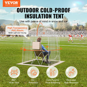 Sports Tent Instant Tent Shelter Weather Proof 1 Person Clear Bubble Tent V952-BWZPDRZTMFX5QJU6SV0