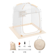 Sports Tent Instant Tent Shelter Weather Proof 1 Person Clear Bubble Tent V952-BWZPDRZTMFX5QJU6SV0