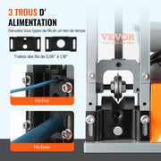 Automatic Wire Stripping Machine, 0.06''-1.18'' Electric Motorized Cable Stripper, 180 W, 60 ft/min Wire V952-BX180W11525MMAVETV3