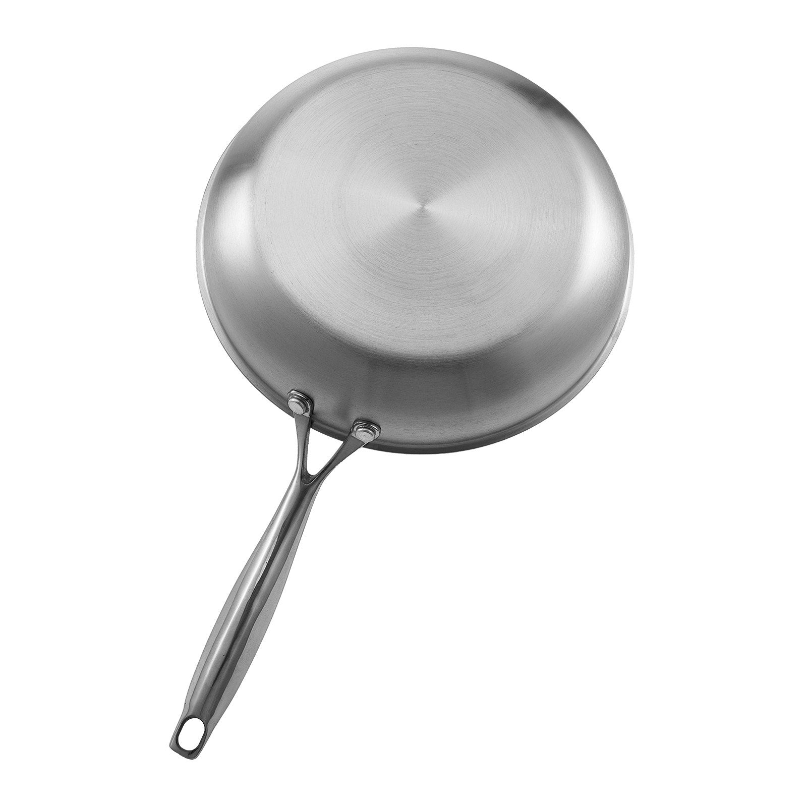 Tri-Ply Stainless Steel Frying Pan, 3 Piece (240, 280, 320 mm), Cooking Skillet with Heat-Resistant Handle, V952-BXGCGSJTBXG8CNBK6001V0