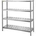 Garage Shelf Heavy Duty Shelving 4-Tier 150x45x155cm Stainless Steel V952-BXGCKHJYCC6045UAVV0