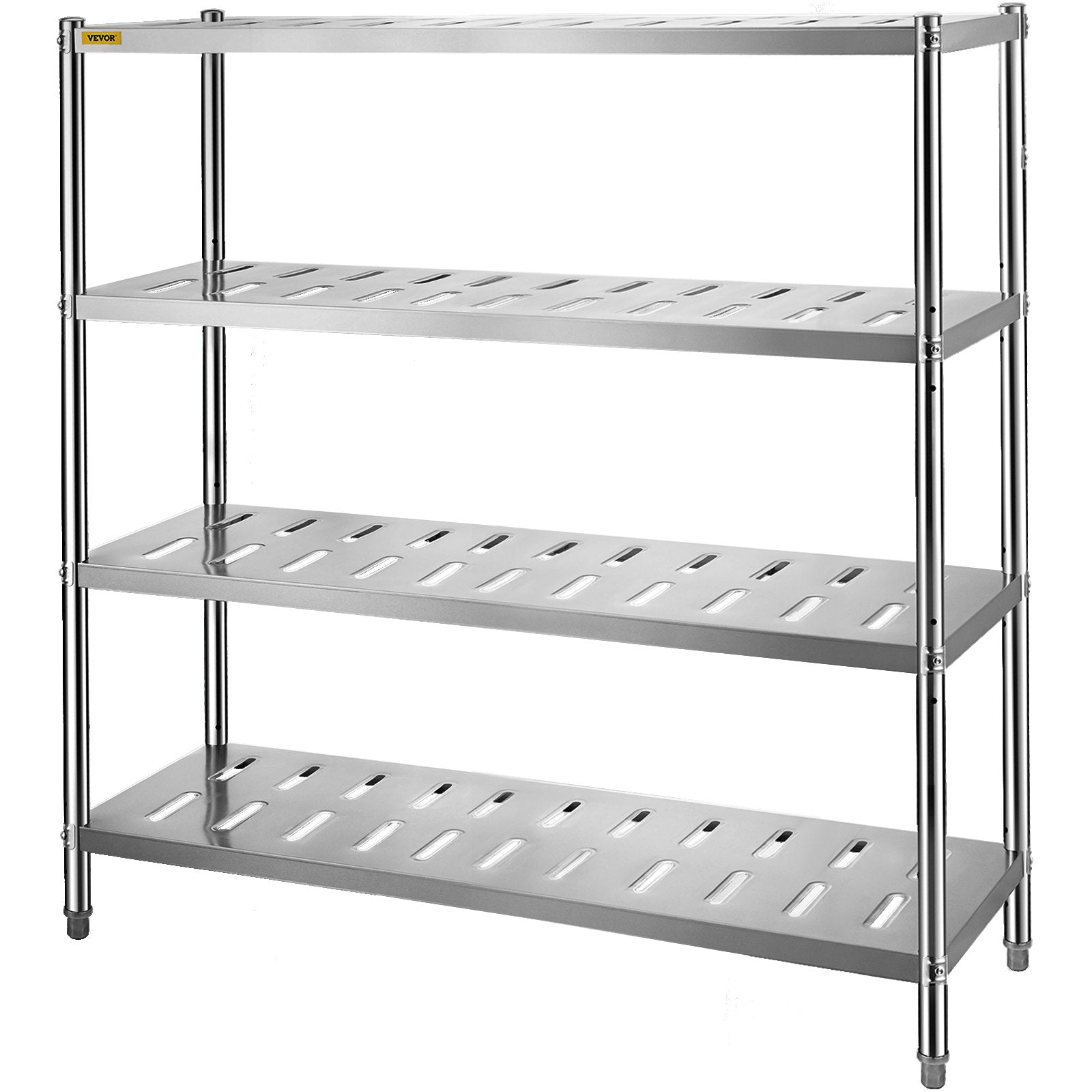 Garage Shelf Heavy Duty Shelving 4-Tier 150x45x155cm Stainless Steel V952-BXGCKHJYCC6045UAVV0