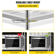 Garage Shelf Heavy Duty Shelving 4-Tier 150x45x155cm Stainless Steel V952-BXGCKHJYCC6045UAVV0