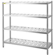 Garage Shelf Heavy Duty Shelving 4-Tier 150x45x155cm Stainless Steel V952-BXGCKHJYCC6045UAVV0
