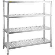 Garage Shelf Heavy Duty Shelving 4-Tier 150x45x155cm Stainless Steel V952-BXGCKHJYCC6045UAVV0