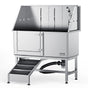 1.57M Pet Dog Bathing Station w/Ramp, Professional Stainless Steel Dog Grooming Tub w/ Soap Box, Faucet,Rich V952-BXGCWYG62ZKM7I5V3V0