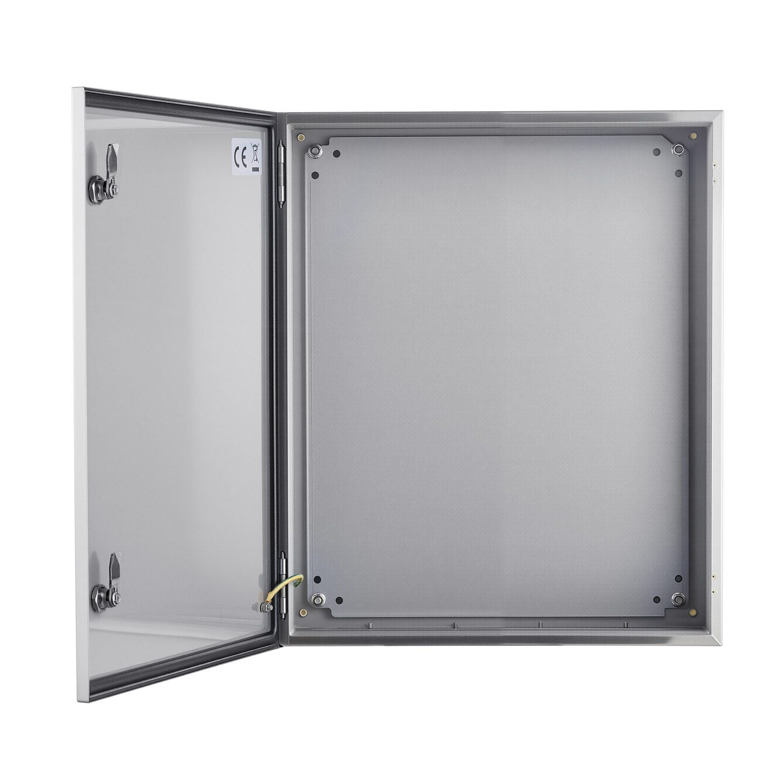 Steel Electrical Box, 60x50x20 cm, 304 Stainless Steel Electrical Enclosure Box, Wall-Mounted Outdoor V952-BXGDQX24X20XC3Z3EV0