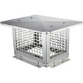 Chimney Cap 13" x 9" 304Stainless Steel Fireplace Flue Caps Cover Mesh V952-BXGFXPDYDGYS7SWWCV0