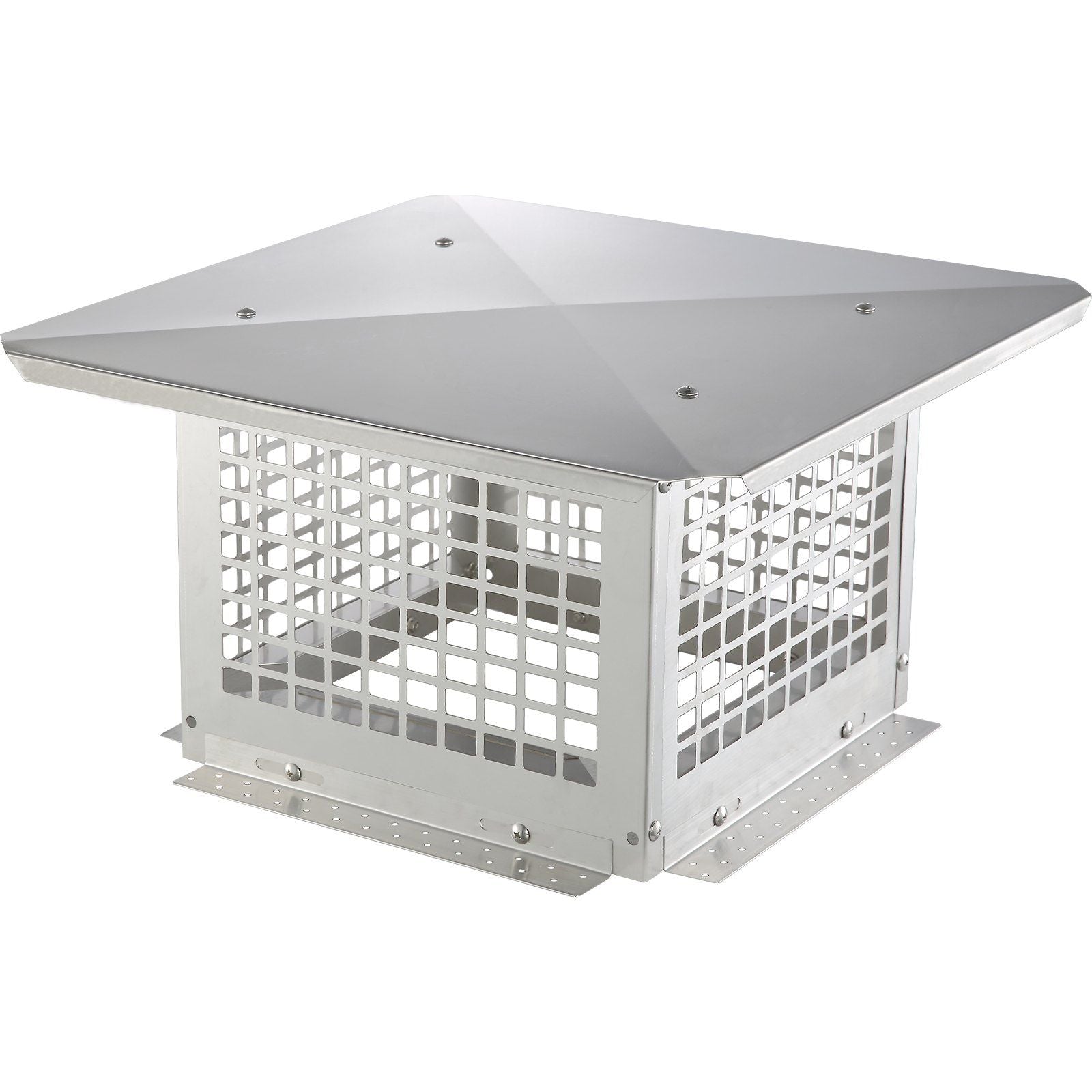 Chimney Cap 304.8 x 304.8mm, 304 Stainless Steel Fireplace Chimney Cover, Not Easily Toppled & Practical V952-BXGFXPDYDGYS8DSKIV0