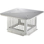 Chimney Cap 304.8 x 304.8mm, 304 Stainless Steel Fireplace Chimney Cover, Not Easily Toppled & Practical V952-BXGFXPDYDGYS8DSKIV0