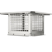 Chimney Cap 304.8 x 304.8mm, 304 Stainless Steel Fireplace Chimney Cover, Not Easily Toppled & Practical V952-BXGFXPDYDGYS8DSKIV0