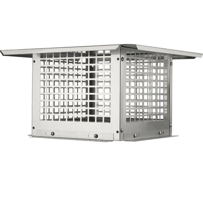 Chimney Cap 304.8 x 304.8mm, 304 Stainless Steel Fireplace Chimney Cover, Not Easily Toppled & Practical V952-BXGFXPDYDGYS8DSKIV0