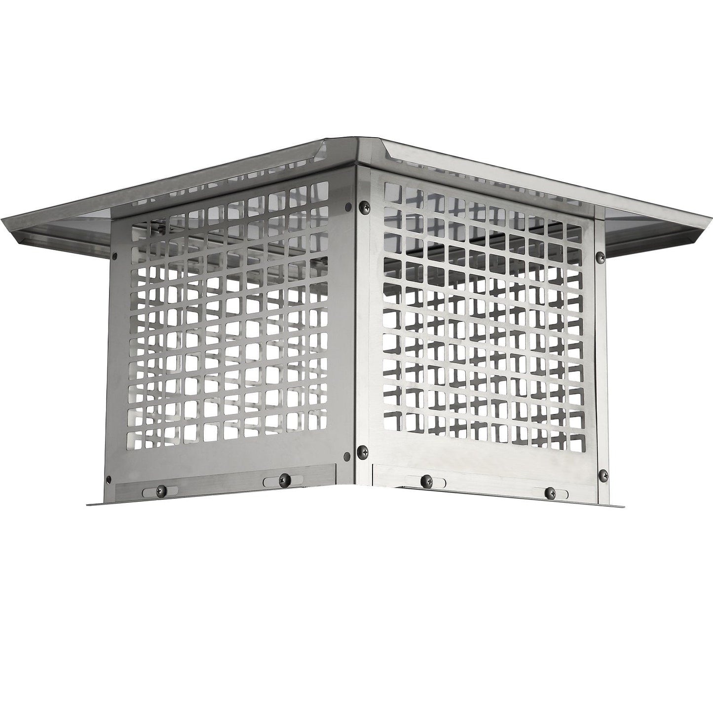 Chimney Cap 304.8 x 304.8mm, 304 Stainless Steel Fireplace Chimney Cover, Not Easily Toppled & Practical V952-BXGFXPDYDGYS8DSKIV0