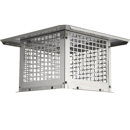 Chimney Cap 304.8 x 304.8mm, 304 Stainless Steel Fireplace Chimney Cover, Not Easily Toppled & Practical V952-BXGFXPDYDGYS8DSKIV0