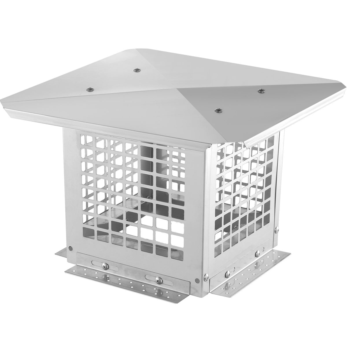 Chimney Cap 9" x 9" 304Stainless Steel Fireplace Flue Caps Cover Mesh V952-BXGFXPDYDGYSKQNL5V0