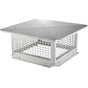 Chimney Cap 17" x 17" 304Stainless Steel Fireplace Flue Caps Cover Mesh V952-BXGFXPDYDGYSTSRS6V0