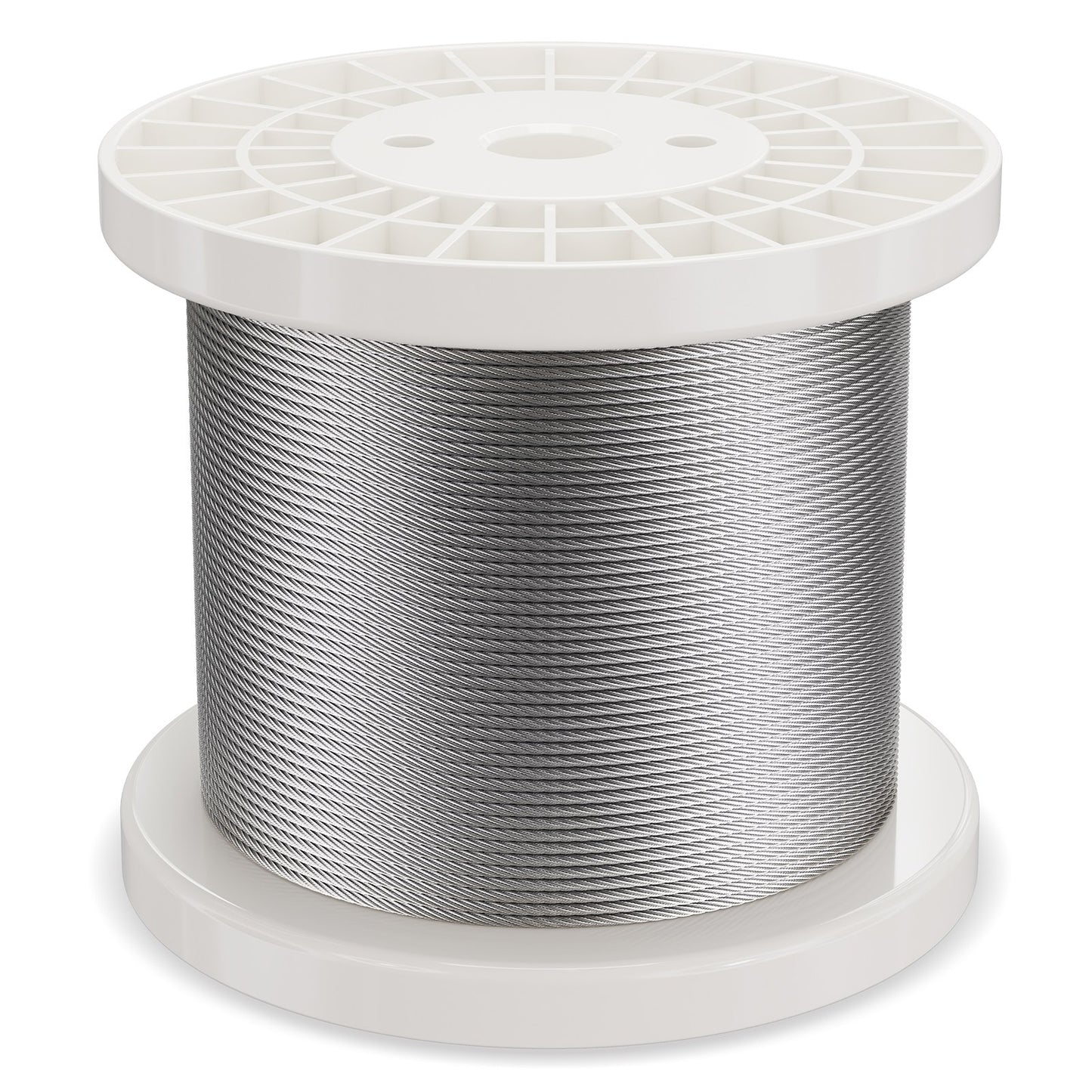 T316 Stainless Steel Cable 3.18mm 7x7 Steel Wire Rope 182.3m Cable Railing V952-BXGGSSBXG3160WC09V0