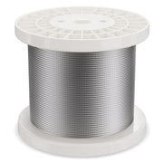T316 Stainless Steel Cable 3.18mm 7x7 Steel Wire Rope 182.3m Cable Railing V952-BXGGSSBXG3160WC09V0