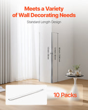 Stainless Steel Wall Corner Protector, 38 x 38 x 2436 mm, 10 Pack Metal Corner Guards, 304 Stainless Steel V952-BXGHJ1BXG10PTDGV3001V0