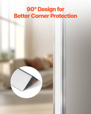 Stainless Steel Wall Corner Protector, 38 x 38 x 2436 mm, 10 Pack Metal Corner Guards, 304 Stainless Steel V952-BXGHJ1BXG10PTDGV3001V0