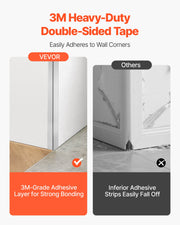 Stainless Steel Wall Corner Protector, 38 x 38 x 2436 mm, 10 Pack Metal Corner Guards, 304 Stainless Steel V952-BXGHJ1BXG10PTDGV3001V0