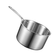 4 QT Saucepan, Stainless Steel Saucepan with Glass Lid, Multipurpose Nonstick Stainless Steel Small Cooking V952-BXGJG4QT1JTWFU824001V0