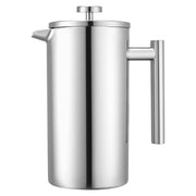 French Press Coffee Maker, 1.5 Liter Stainless Steel Coffee Press Tea Maker with Filter, Large Double Wall V952-BXGKFYHBXGYSXDLKO001V0
