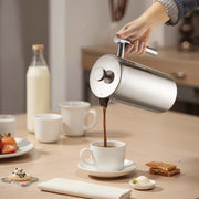 French Press Coffee Maker, 1.5 Liter Stainless Steel Coffee Press Tea Maker with Filter, Large Double Wall V952-BXGKFYHBXGYSXDLKO001V0