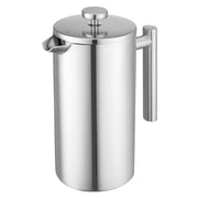 French Press Coffee Maker, 1.5 Liter Stainless Steel Coffee Press Tea Maker with Filter, Large Double Wall V952-BXGKFYHBXGYSXDLKO001V0