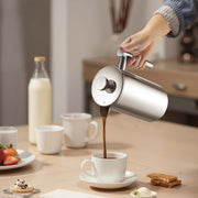 French Press Coffee Maker, 1 Liter Stainless Steel Coffee Press Tea Maker with Filter, Large Double Wall V952-BXGKFYHBXGYSZP2FL001V0
