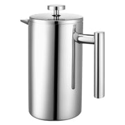 French Press Coffee Maker, 1 Liter Stainless Steel Coffee Press Tea Maker with Filter, Large Double Wall V952-BXGKFYHBXGYSZP2FL001V0