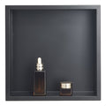 Shower Niche, 33.0 x 33.0 x 10.2 cm Recessed Wall Niche, Heavy-duty Stainless Steel Modern Soap & Shampoo V952-BXGLYBKHS1C1MYHU6001V0