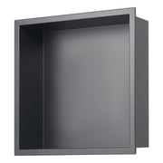 Shower Niche, 33.0 x 33.0 x 10.2 cm Recessed Wall Niche, Heavy-duty Stainless Steel Modern Soap & Shampoo V952-BXGLYBKHS1C1MYHU6001V0