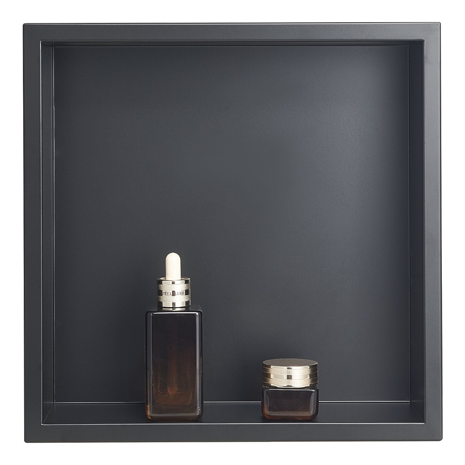Shower Niche, 33.0 x 33.0 x 10.2 cm Recessed Wall Niche, Heavy-duty Stainless Steel Modern Soap & Shampoo V952-BXGLYBKHS1C1MYHU6001V0