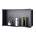 Shower Niche, 33.0 x 63.5 x 10.2 cm Recessed Wall Niche, Heavy-duty Stainless Steel Modern Soap & Shampoo V952-BXGLYBKHS1C1QL8XL001V0