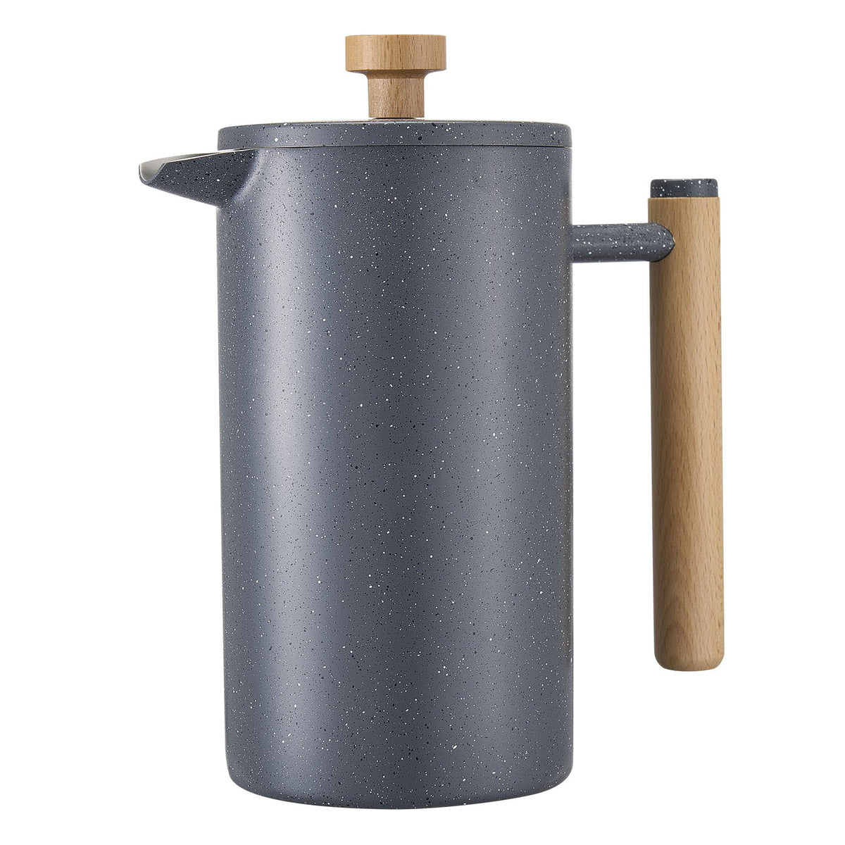 French Press Coffee Maker, 1 Liter Stainless Steel Coffee Press Tea Maker with Filter, Large Double Wall V952-BXGPTKFYHBXGCDHOU001V0