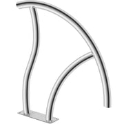 Pool Handrail, 30" x 30" Swimming Pool Stair Rail, 2 PCs Stainless Steel Stair Pool Hand Rail Rated 375lbs V952-BXGY30X302PCSXI6UV0