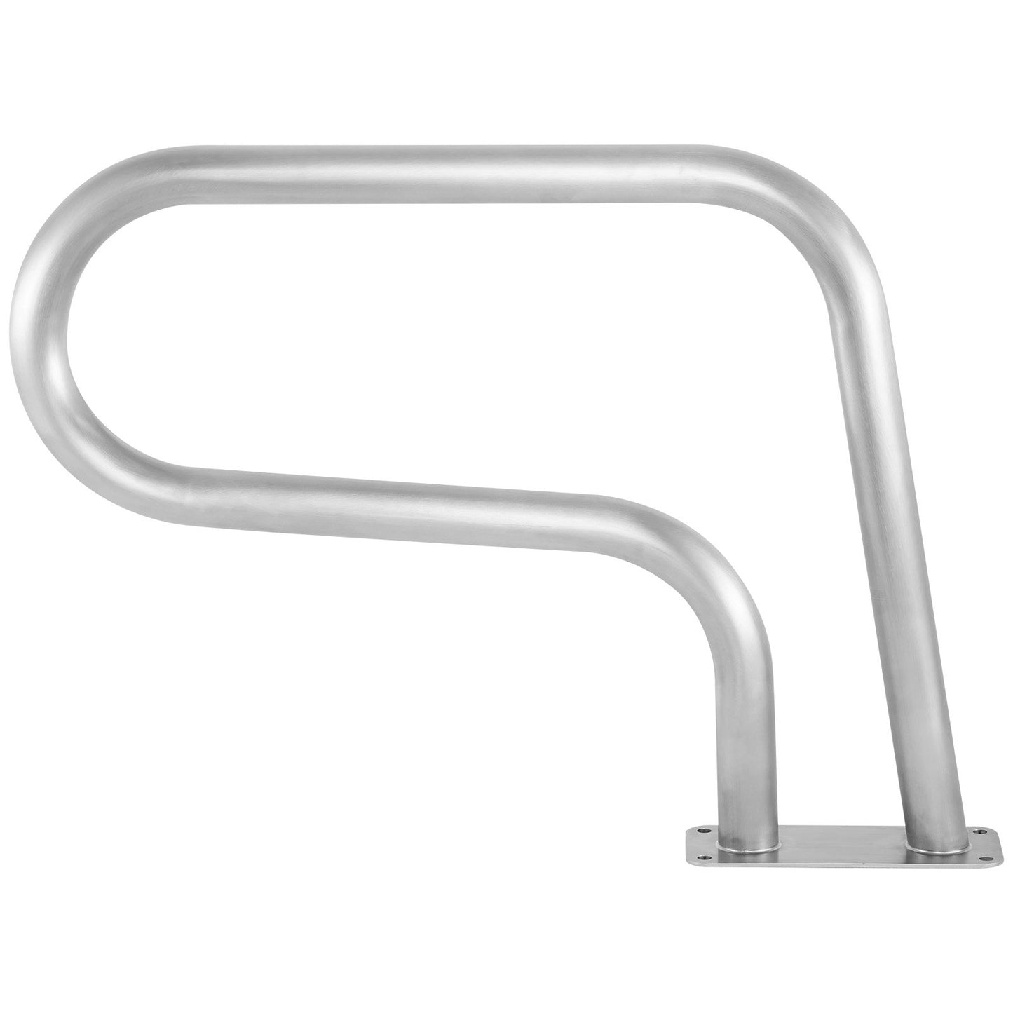 Pool Rail 30x22 Pool Railing 304 Stainless Steel 250LBS Load Capacity Silver Rustproof Pool Handrail V952-BXGYCFS3W30X22YC1V0