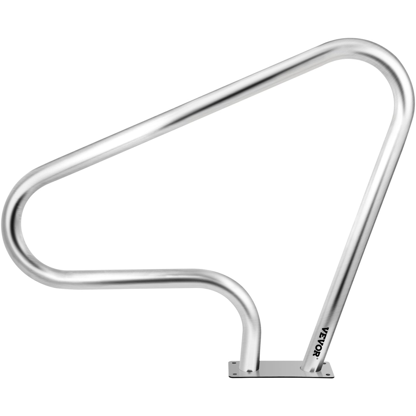 Pool Rail 39x32 Pool Railing 304 Stainless Steel 250LBS Load Capacity Silver Rustproof Pool Handrail V952-BXGYCFS3W39X32YC1V0