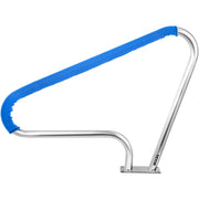 Pool Rail 48x36 Pool Railing 304 Stainless Steel 250LBS Load Capacity Silver Rustproof Pool Handrail V952-BXGYCFS3W48X36YC1V0