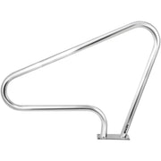 Pool Rail 48x36 Pool Railing 304 Stainless Steel 250LBS Load Capacity Silver Rustproof Pool Handrail V952-BXGYCFS3W48X36YC1V0