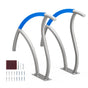 Pool Handrail 2 PCS 30x30in Stainless Steel with Base Plate for Spas V952-BXGYCFSDDB30FQ827V0