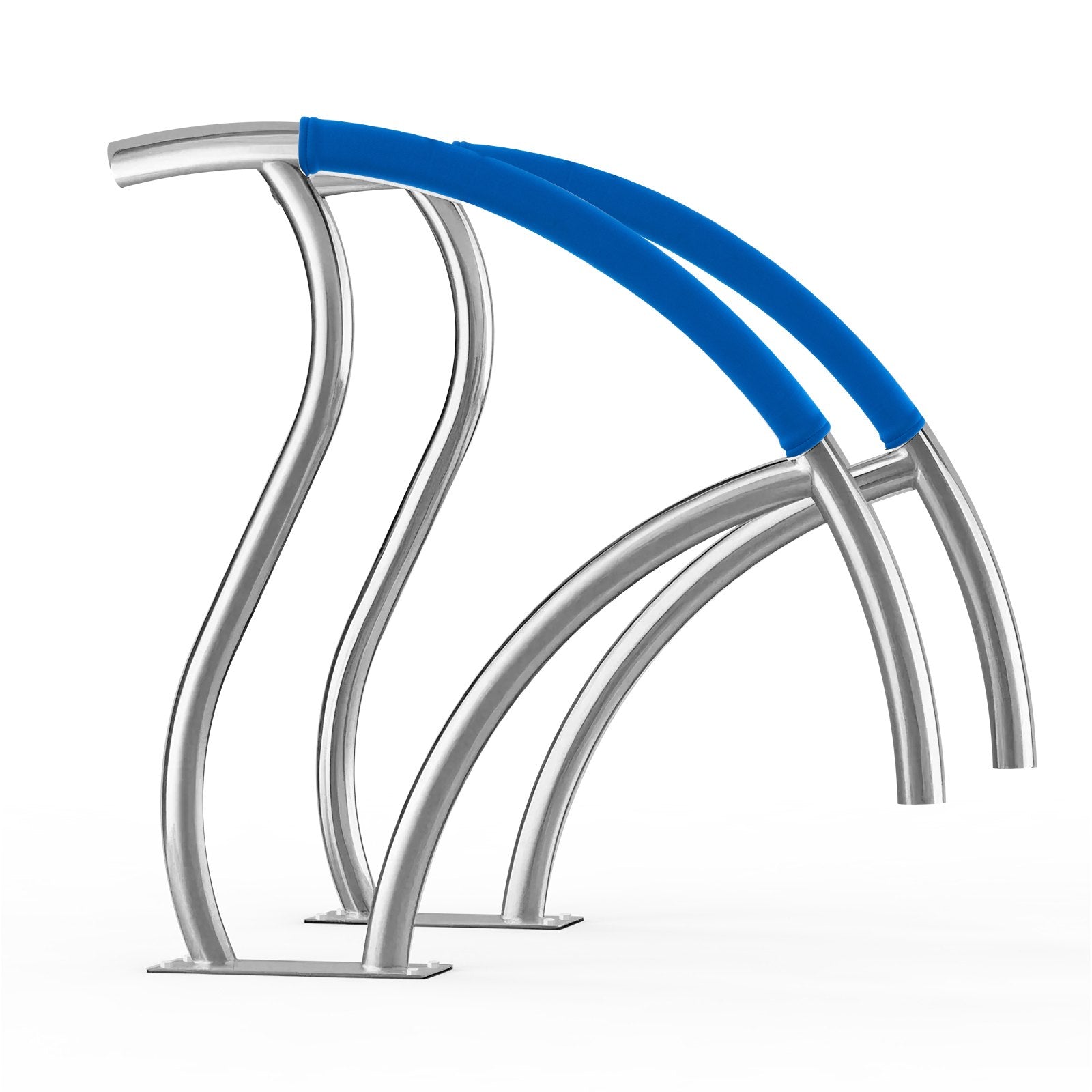 Pool Handrail 2 PCS 30x30in Stainless Steel with Base Plate for Spas V952-BXGYCFSDDB30FQ827V0